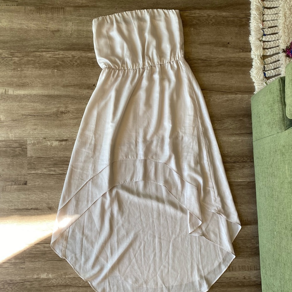 Breezy, beachy high low dress